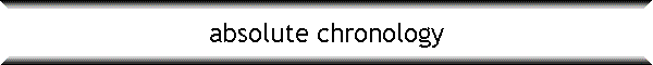 absolute chronology